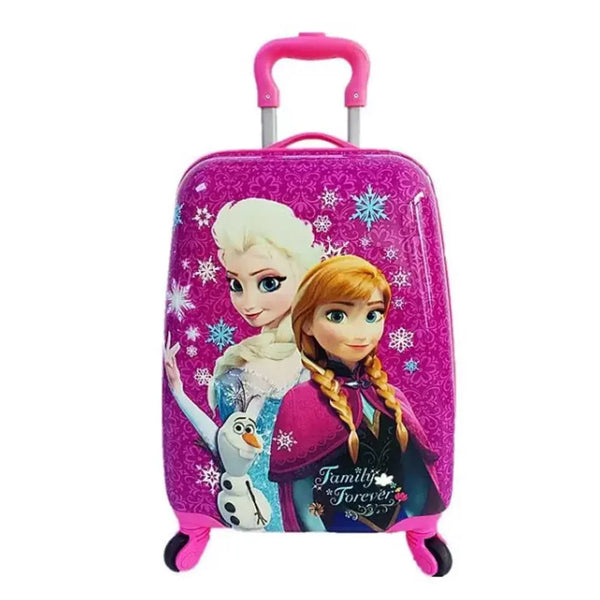Barbie Character Trolley Bags for Kids – Strong ABS+PC Suitcase (16" & 20") with Fun Designs