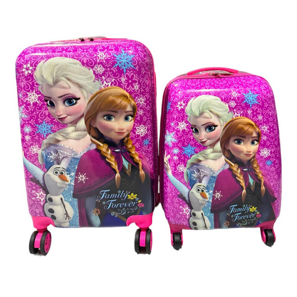 Barbie Character Trolley Bags for Kids – Strong ABS+PC Suitcase (16" & 20") with Fun Designs